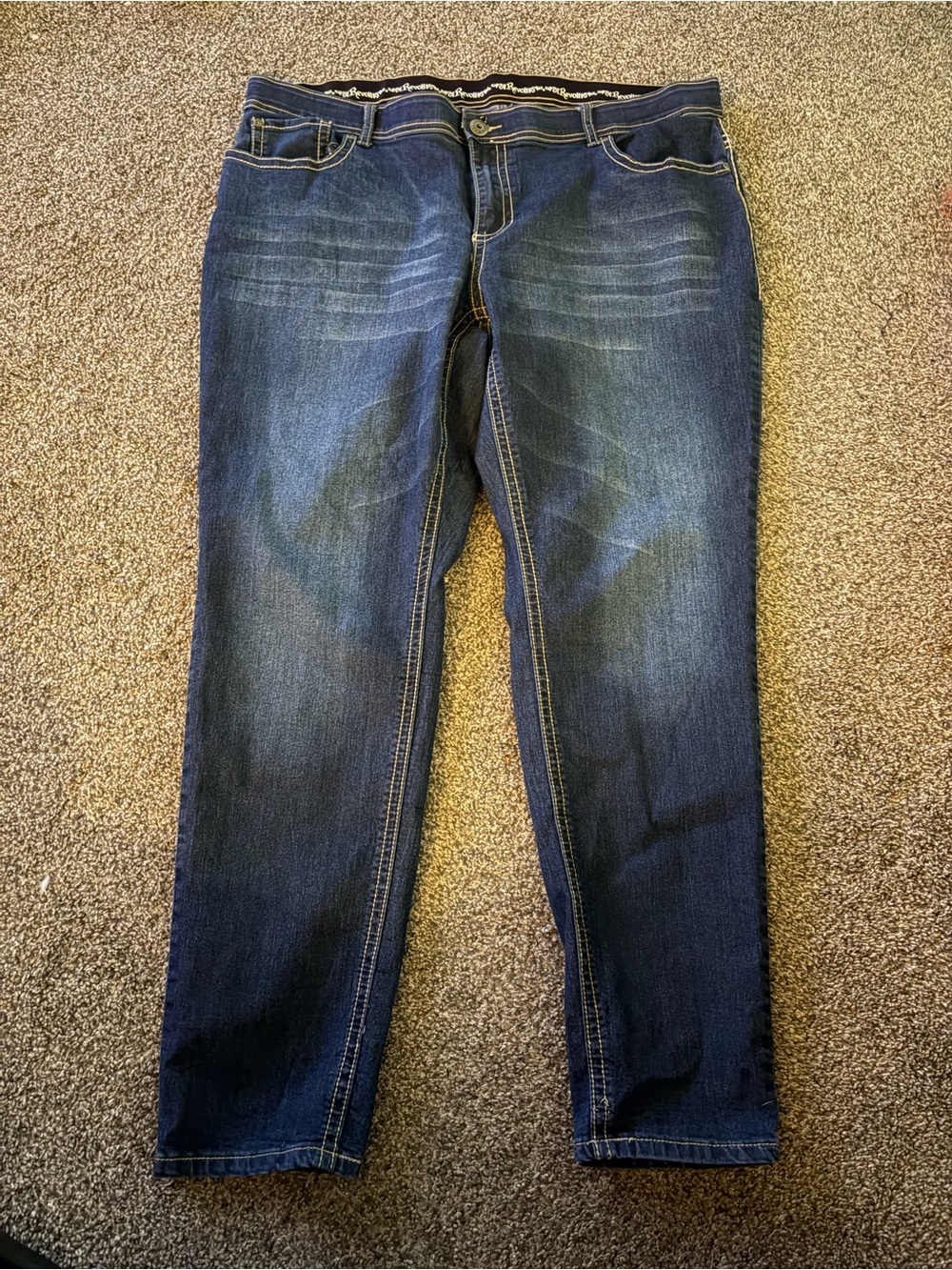 Revolt Stretch Skinny Jeans